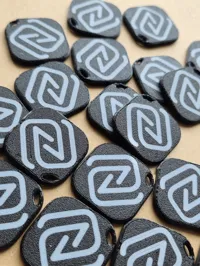 Base Modell For your custom Keychain! Only NFC logo one side