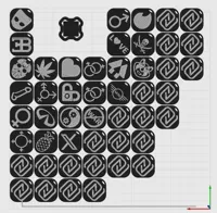 0.2mm layer, 4 walls, New Mixed Icons