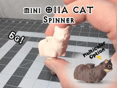 Itty Bitty Mini Kitty Spinner (OIIA Cat Meme)