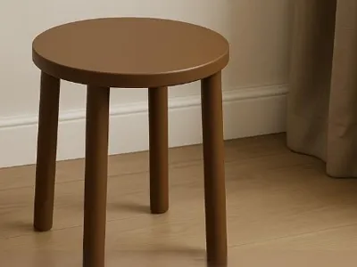Stool NOT FOR SITTING but for very light objects