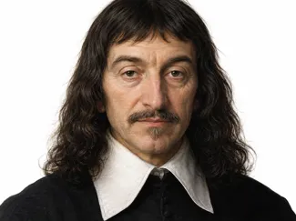 Busto René Descartes 
