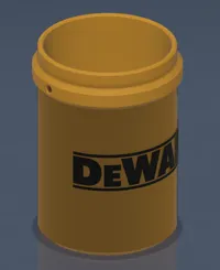 DeWalt Bucket, 20mm taller
