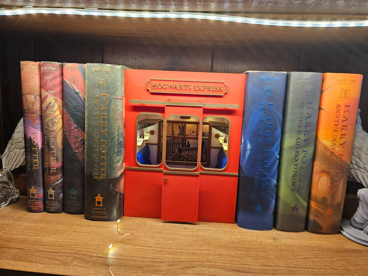Harry Potter Hogwarts Express Book Nook view 2