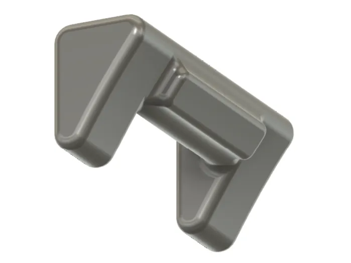 Keychain/Medal addon for Magnetic Headphone Holder