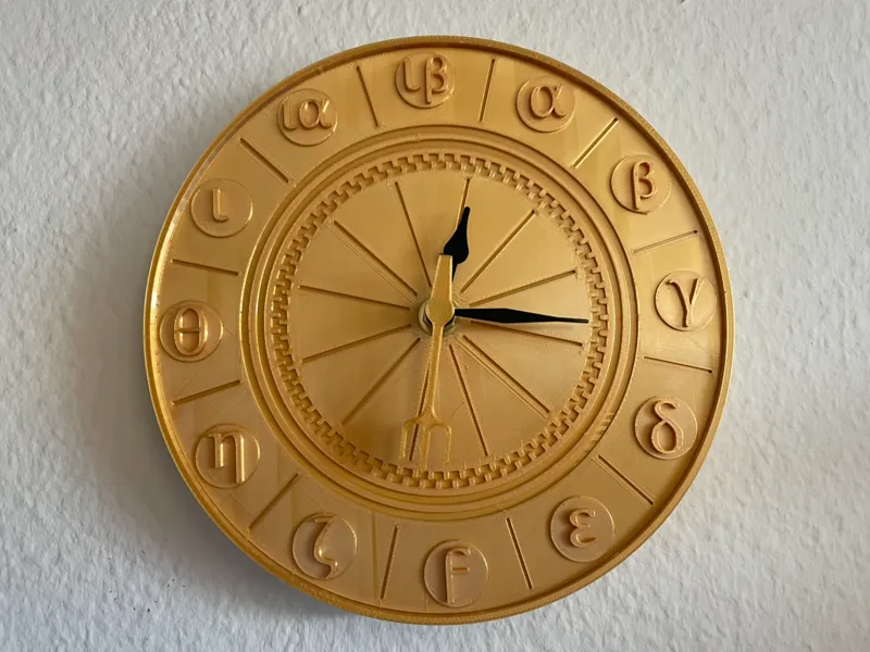 The Trident of Time – Ancient Greek Clock