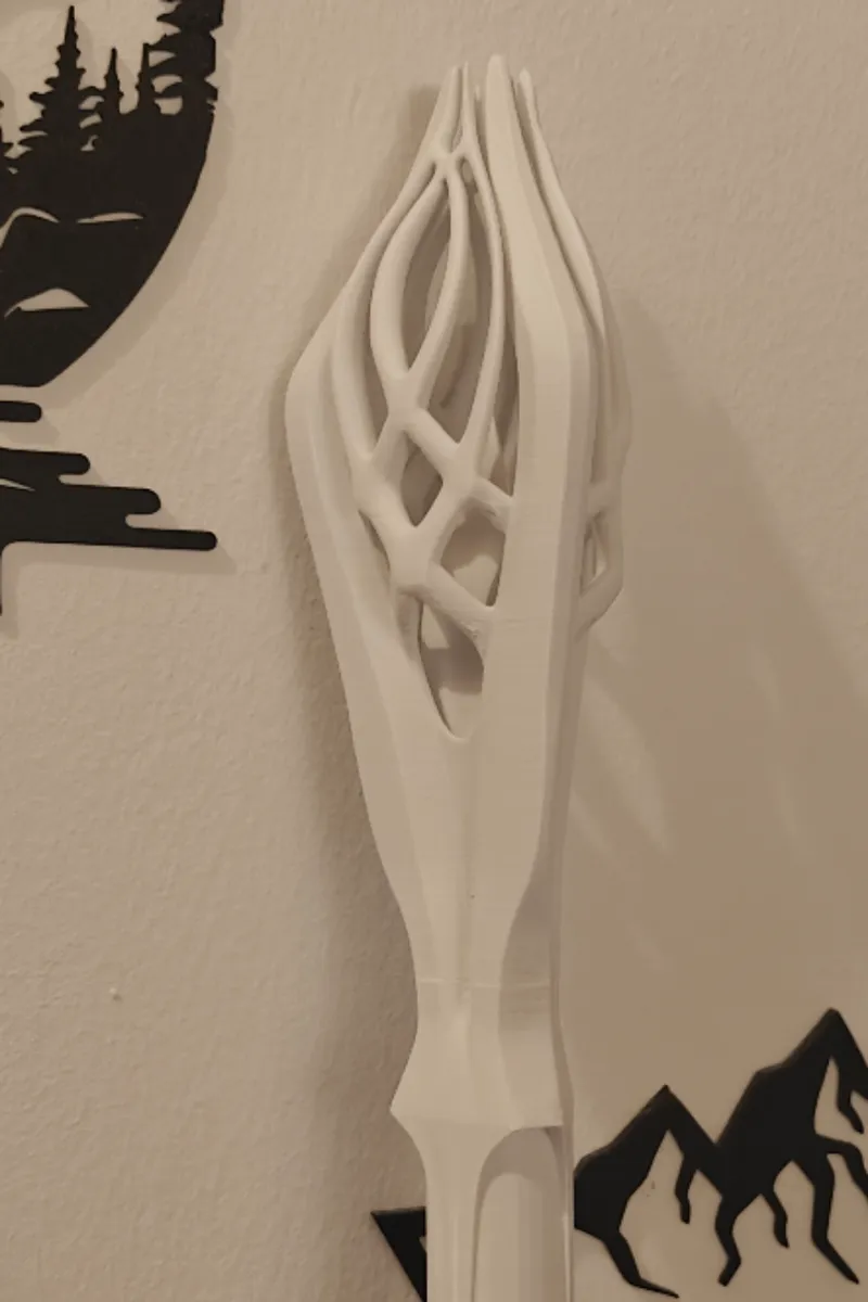 Gandalf the White's Staff - Interlocking