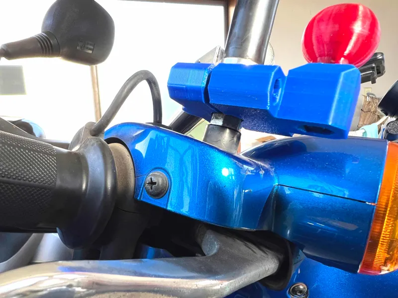 super cub110 RAM Mirror Mount