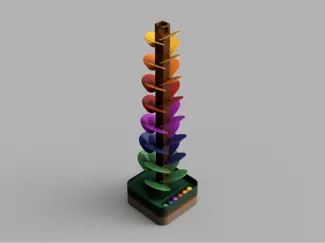 Musical Marble Tree / Dice Tower
