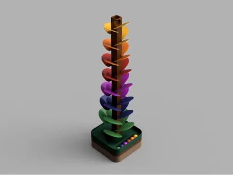 Musical Marble Tree / Dice Tower