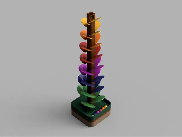 Musical Marble Tree / Dice Tower