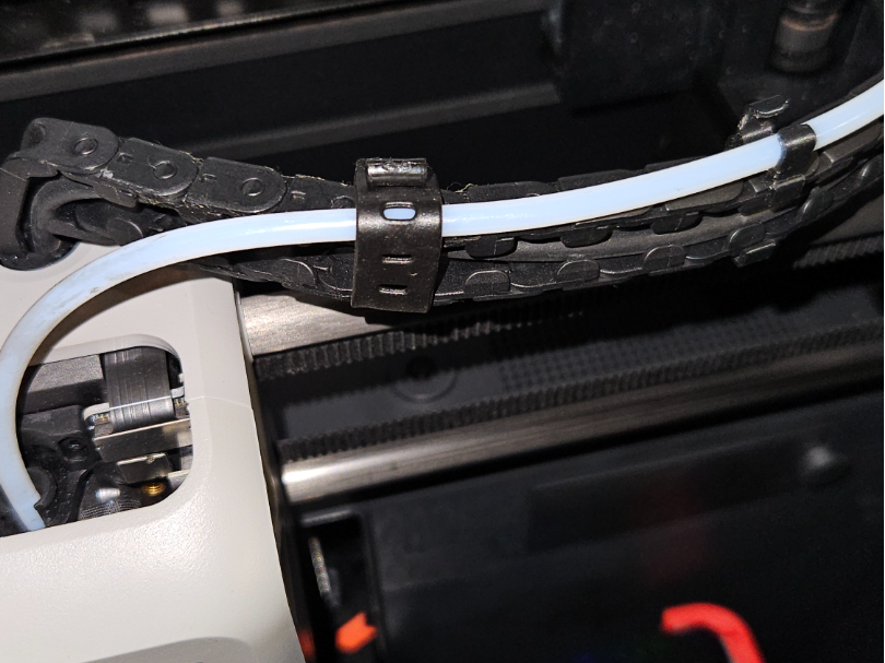 CLIPS PTFE in TPU per catena estrusore 