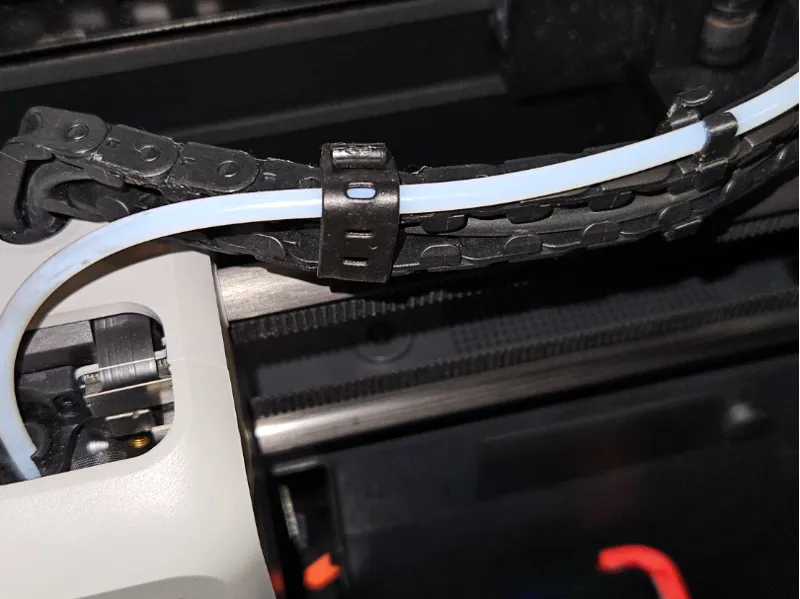 CLIPS PTFE in TPU per catena estrusore