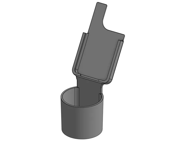 Tesla MY iPhone 16Pro (with Spigen cover) holder