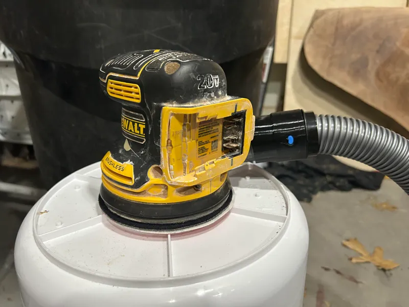 DEWALT 20V Orbital Sander Vacuum Adapter