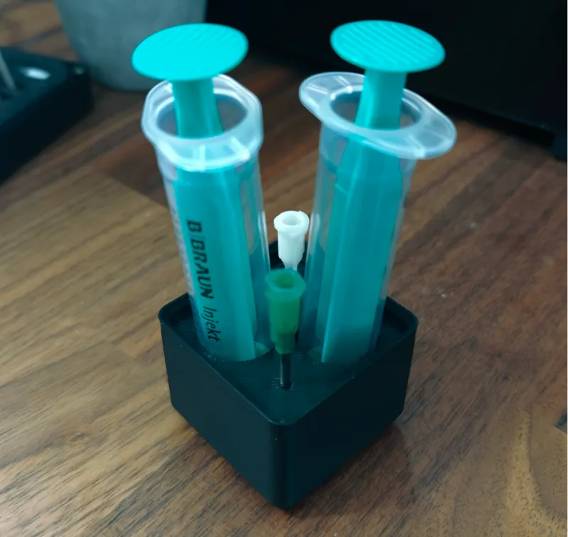 Gridfinity -  Syringes & tips