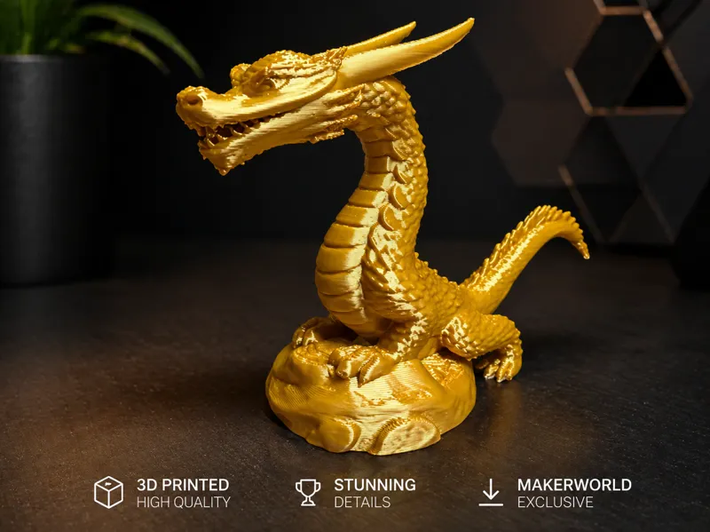 Golden Dragon /dungeon and dragon Figure / DnD