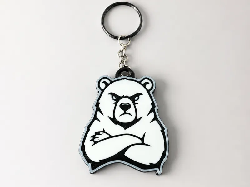 bear keychain