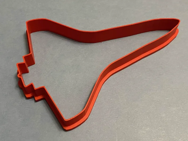 Space Shuttle Cookie Cutter