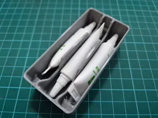Gridfinity Tray for A1 Lubricant Oil Tubes