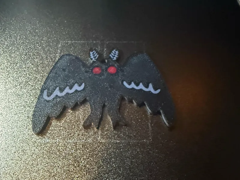 Mothman Keychain
