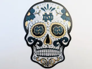 Notre Dame Skull Pendant