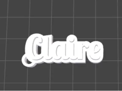 Claire Keychain
