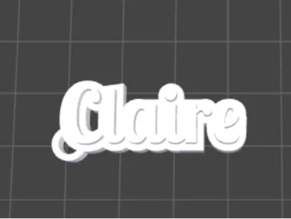 Claire Keychain