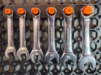 Multiboard Stubby Metric Wrench Holder