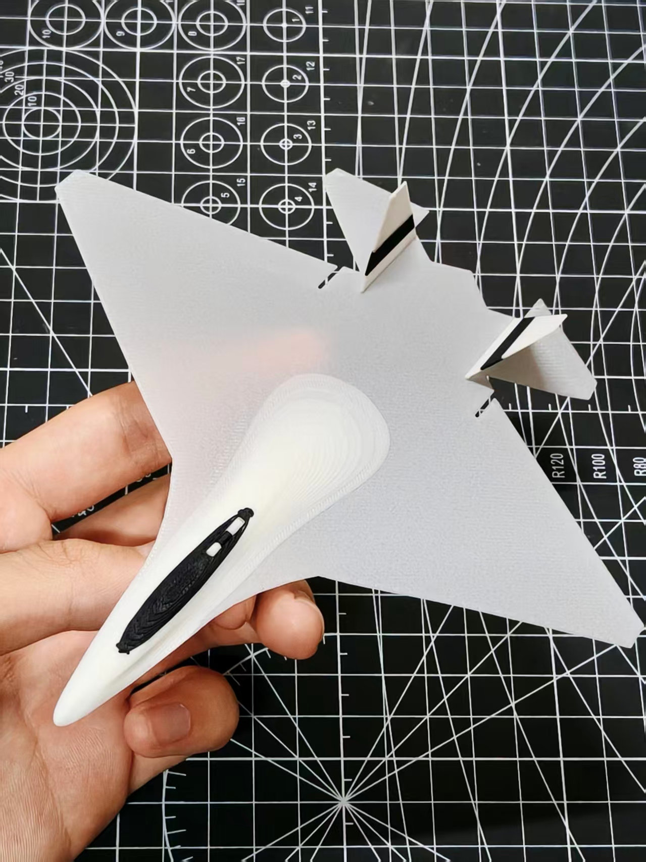 Miniatura 3 do modelo 3D 猎隼-高速后掠翼滑翔机（Saker Falcon）