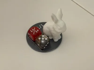 3D Bunny Token for MTG