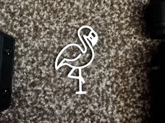 Flamingo Animal Wall Decoration