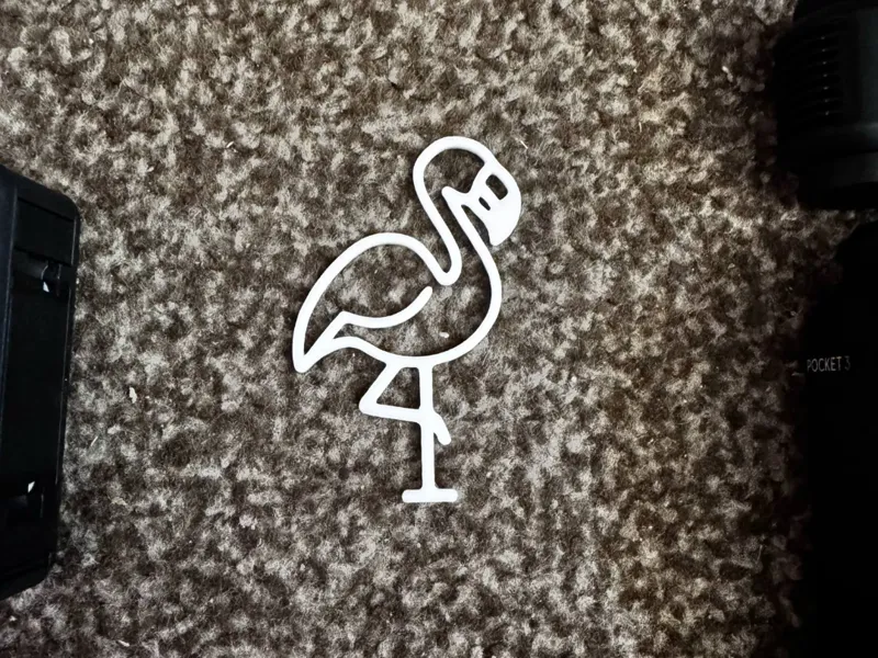 Flamingo Animal Wall Decoration