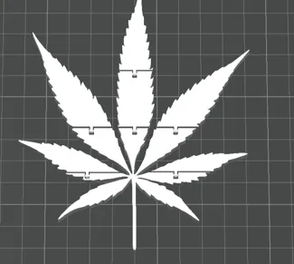 flexi hemp leaf