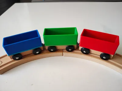 Ikea Lillabo train wagon