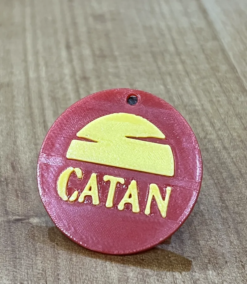 Catan keychain or indicator