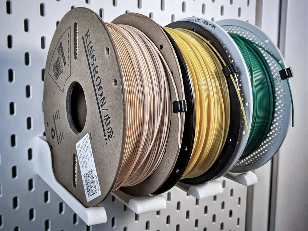Modular Filament Spool Holder for IKEA SKADIS