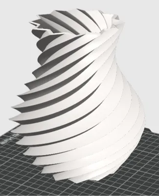 Vase no. 1 (modernist) 18cm no AMS