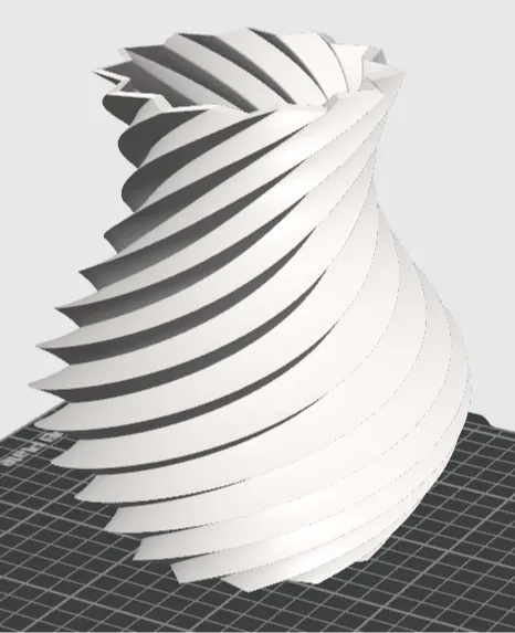 Vase no. 1 (modernist) 18cm no AMS