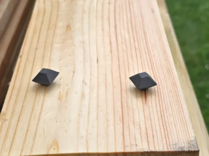 Wood stand / holder/ pyramid for painting