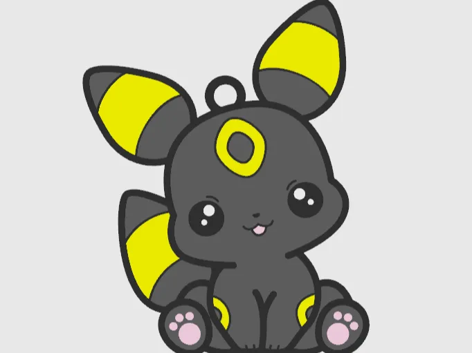 Umbreon cute keychain