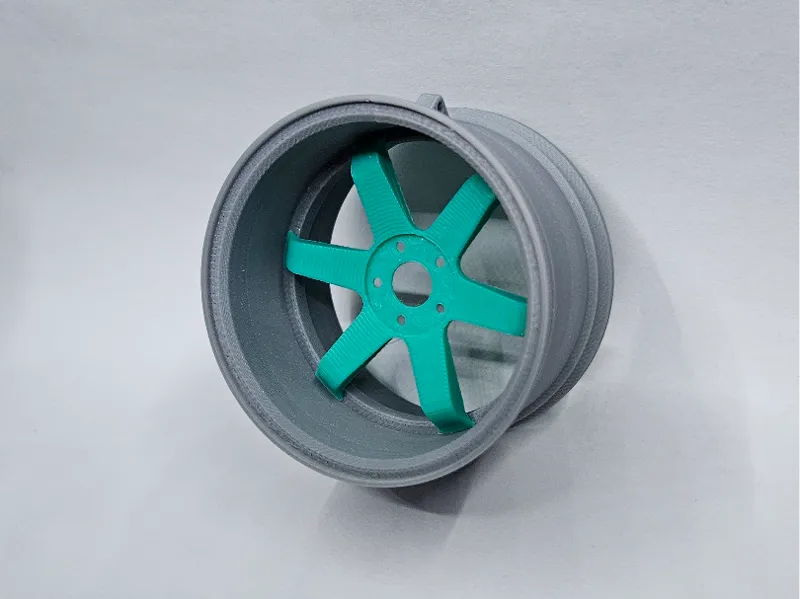 Car Wheel Christmas Ornament - Rays Volk TE37