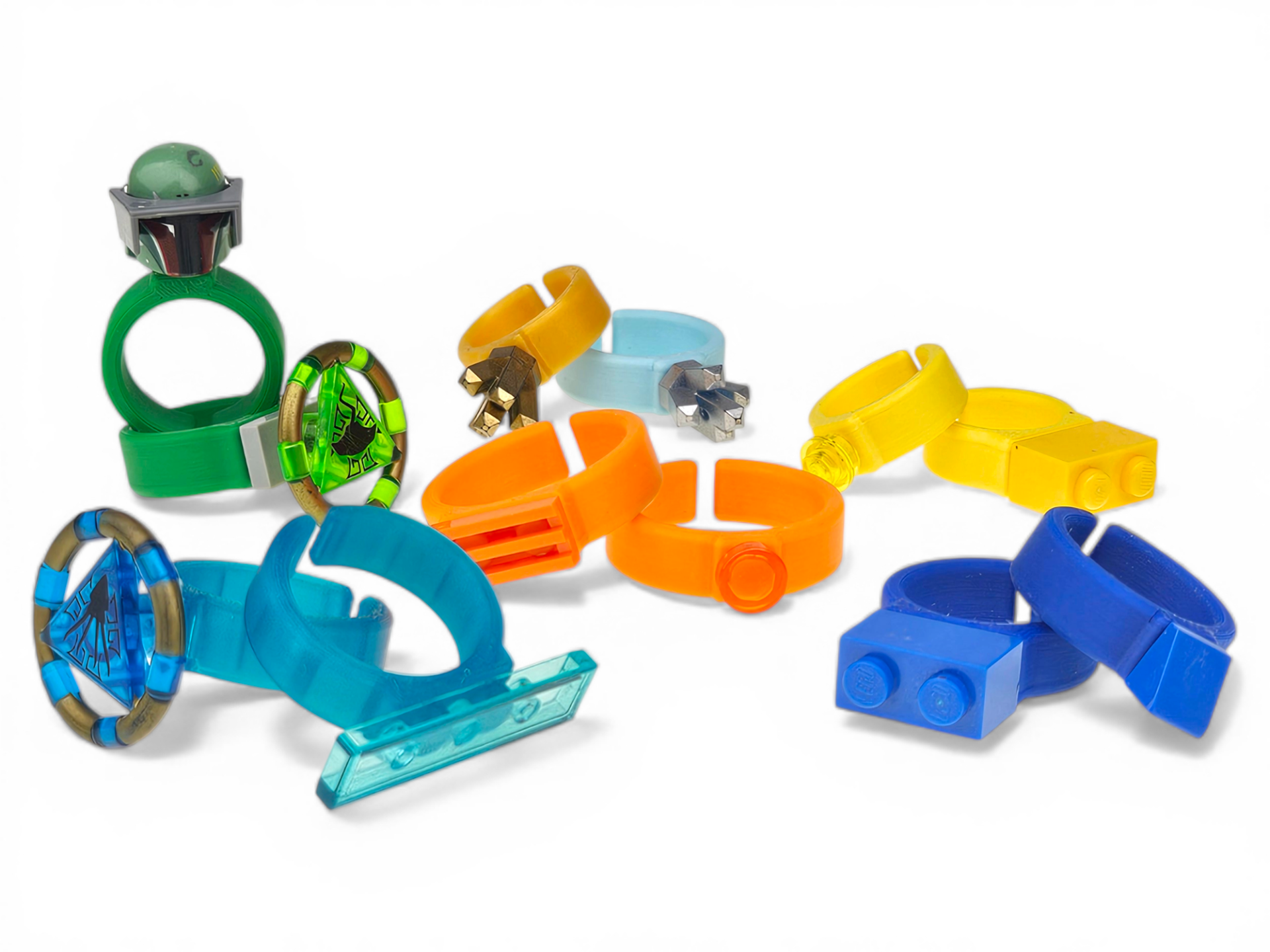 LEGOs Compatible Rings - Build Your Own Brick Ring