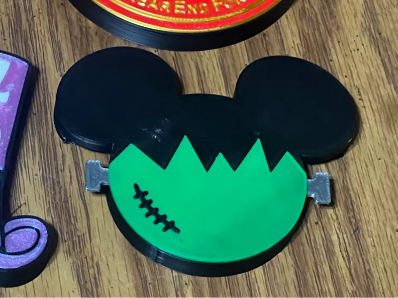 Mickey Frankenstein's Monster Bag Strap Charm