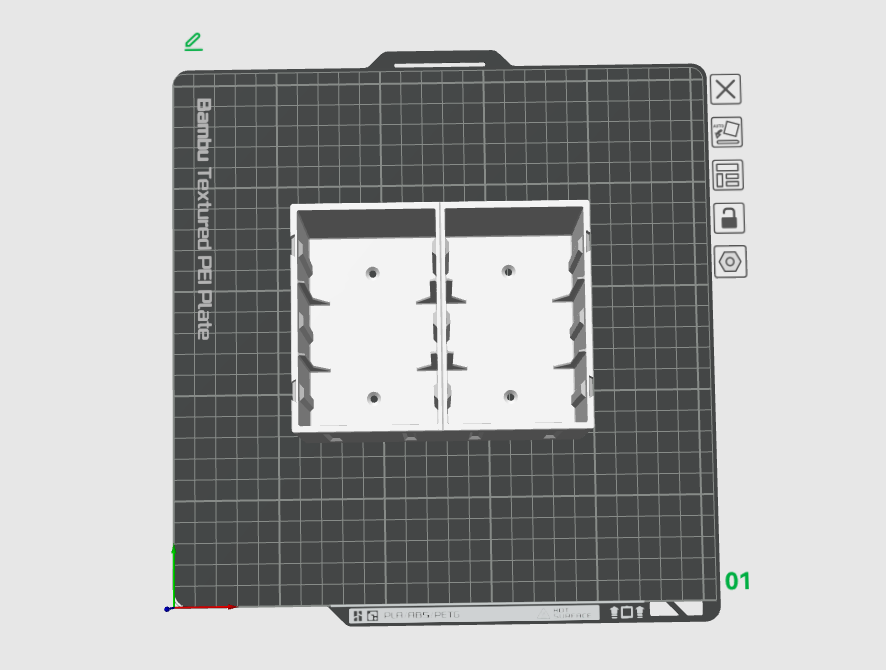 Miniatura 7 do modelo 3D 弹药包风格抽屉收纳盒（无限组合免支撑一体打印）