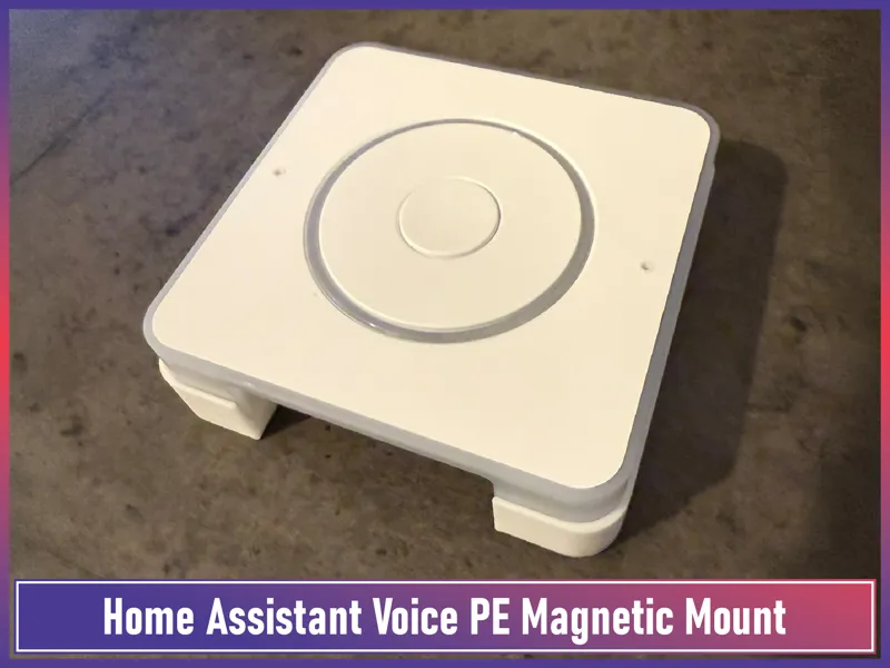 Home Assistant Voice PE Magnetic Mount