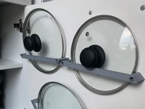 Pot lid holder/mount