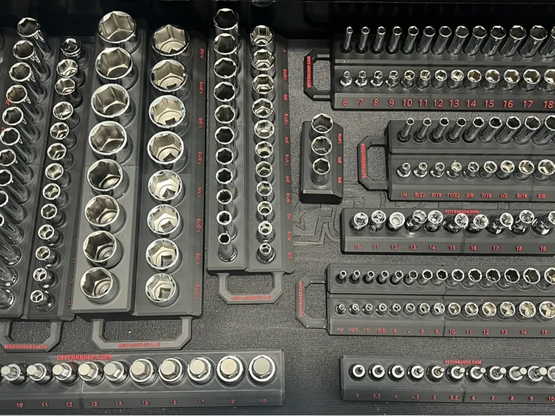 Magnetic Socket Organizers