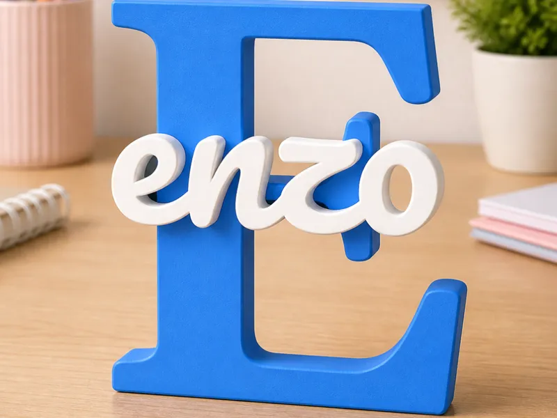Nombre decorativo Enzo NO AMS