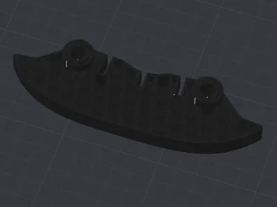 Tamiya M-07 front bumper