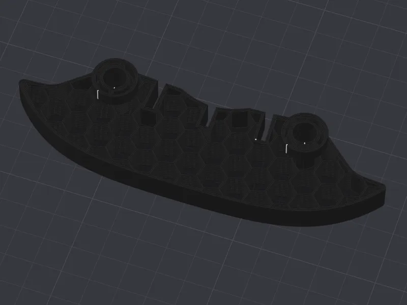Tamiya M-07 front bumper